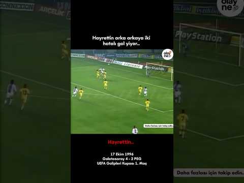 Hayrettin iki dakikada iki gol yiyor.. (Hayrettin Yapma!)  #viral #football #galatasaray #futbol