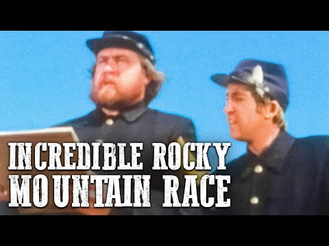 Incredible Rocky Mountain Race | FREE COWBOY FILM | Western Movie | English