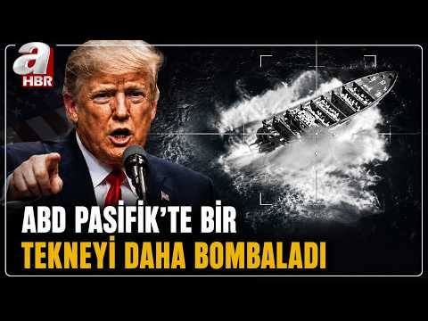 ABD, Doğu Pasifik'te Bir Tekneyi Daha Vurdu! | A Haber
