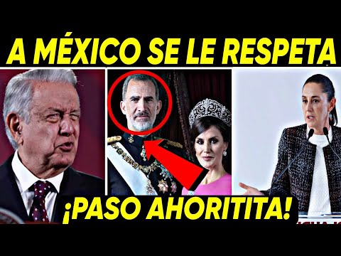 PASO AHORITITA ¡AMLO PONE EN SU SITIO A ESPAÑOL CREIDO! PONE EN LO ALTO A TODO MÉXICO