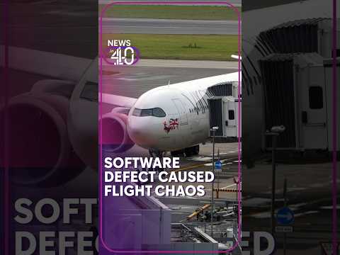 Software defect caused flight chaos