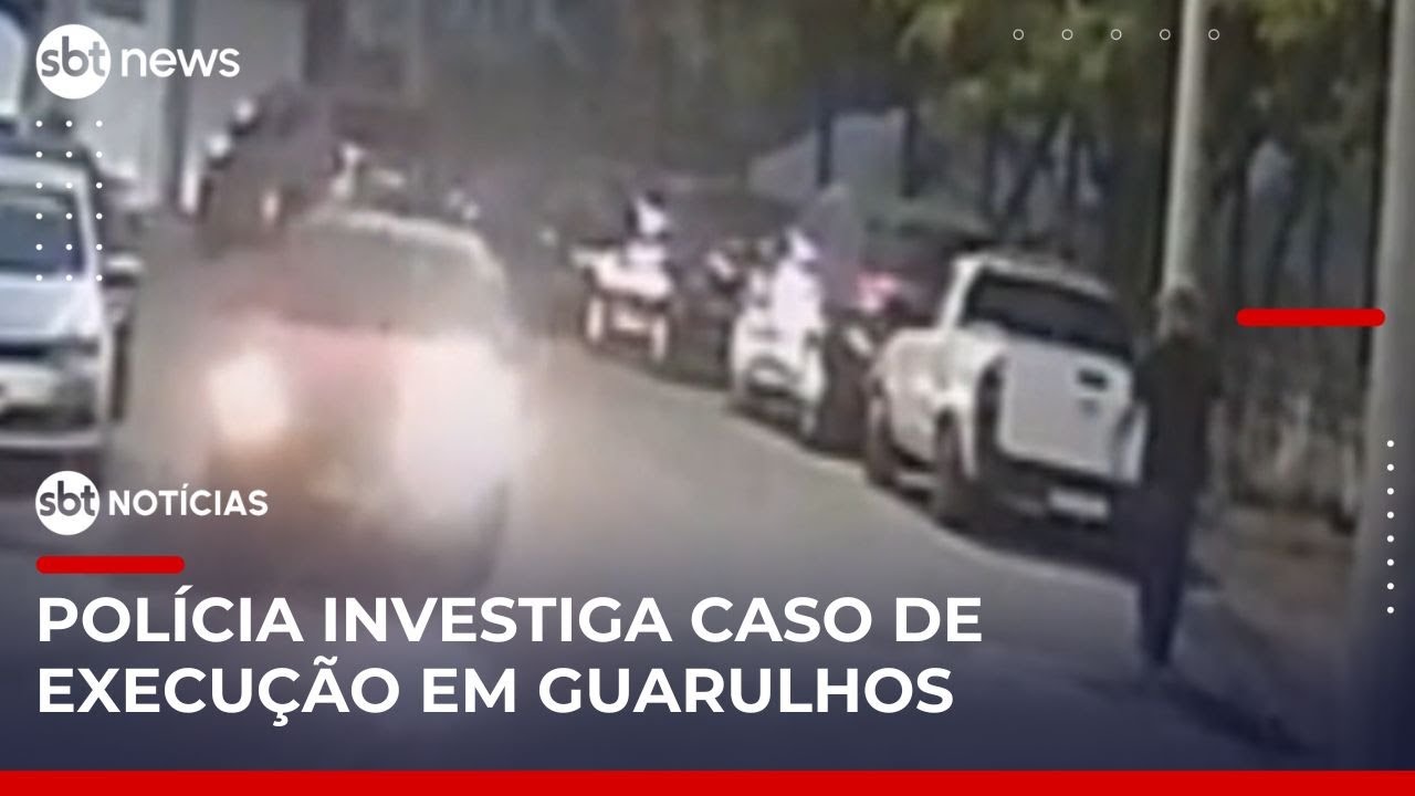 Homem é executado ao sair do trabalho na grande São Paulo | #SBTNotícias