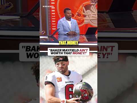 “Baker Mayfield ain’t worth that money” 😳😳😳 #nfl #nflpostgame