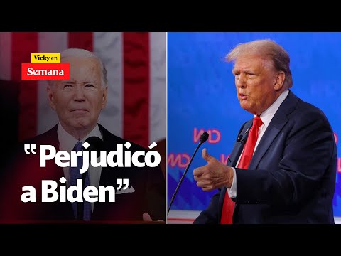 Salud Hernández y Julio Londoño ANALIZARON debate presidencial de Trump y Biden | Vicky en Semana