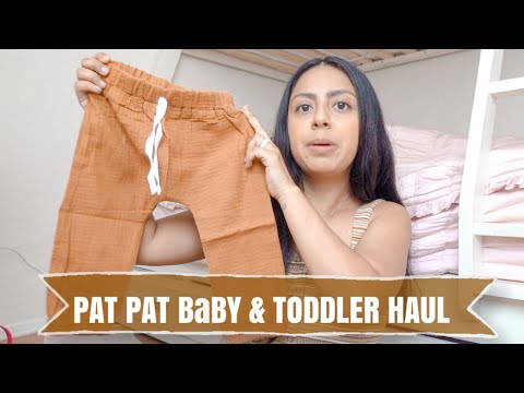 PATPAT SUMMER TO FALL BABY & TODDLER HAUL!