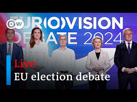Leading EU Election candidates live debate | DW News