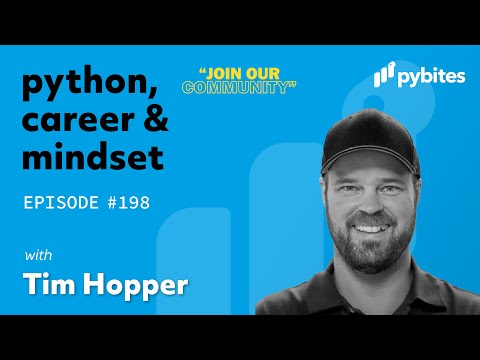 Pybites Podcast 198: Tim Hopper on UV and smarter Python development