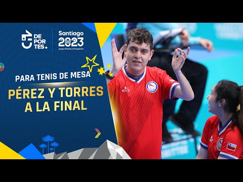 ¡A LA FINAL!  Dupla Pérez/Torres irá por el oro tras ganar semifinales ante Brasil - Santiago 2023