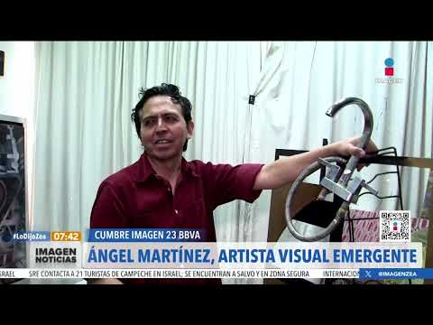 Ángel es un artista visual nacido en Ixtapaluca y reconocido internacionalmente | Francisco Zea