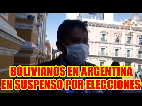 BOLIVIANOS RESIDENTES EN ARGENTINA,BRASIL Y EE.UU. EXISTE RIESGO EN PODER SUFRAGAR....