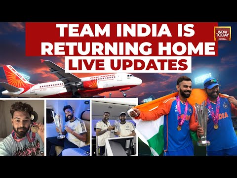 LIVE | Team India Returning Via Special Charter, Open Bus Parade In Mumbai After Meeting PM