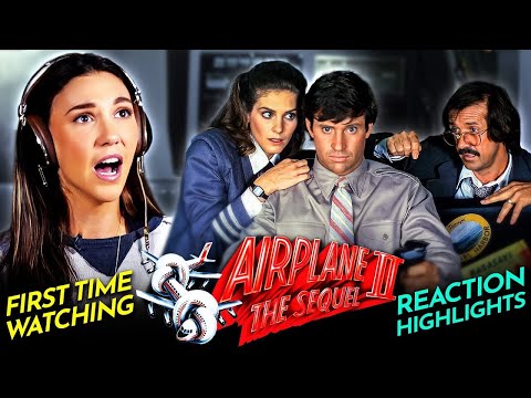 Coby high on AIRPLANE II THE SEQUEL (1982) Movie Reaction FIRST TIME WATCHING