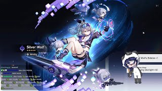 Streamer caught live, rigging rates on SilverWolf's banner (ft. Honkai
