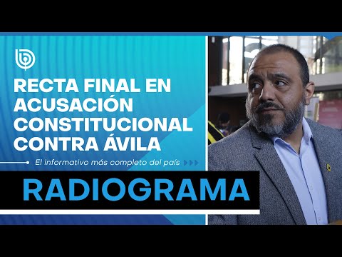 Recta final en acusación constitucional contra Ávila