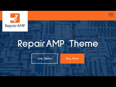 Repair Service HTML Template | RepairAMP