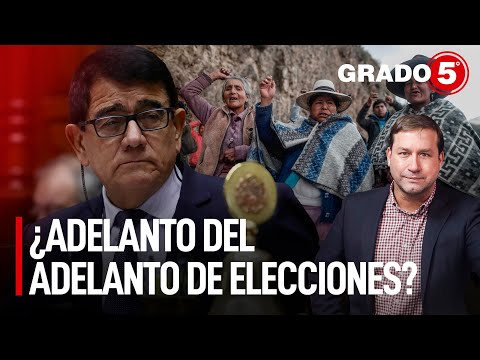 ¿Adelanto del adelanto de elecciones? | Grado 5 con René Gastelumendi