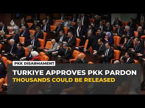 Turkiye approves pardon-like bill for thousands of PKK fighters