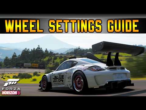 In Depth Wheel Settings Guide | Forza Horizon 6 (Logitech, Thrustmaster, Moza, etc)