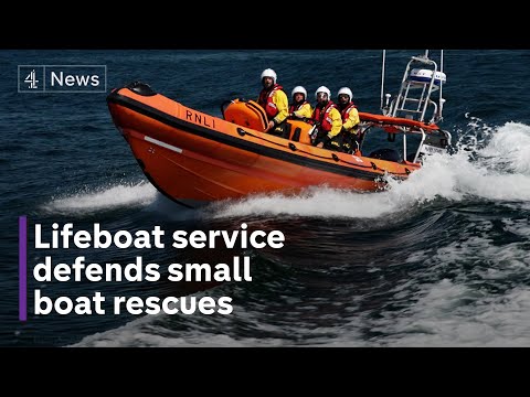 Lifeboat crews save more than 100 lives in migrant crossings