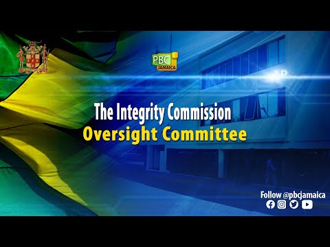 The Integrity Commission Oversight Committee || May 2, 2024