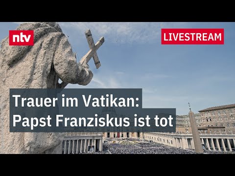 Jetzt: Trauer in Rom – Papst Franziskus ist tot