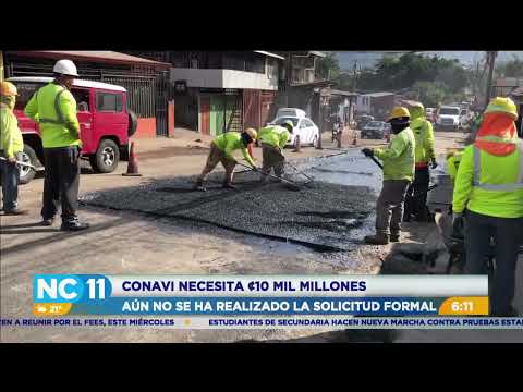 CONAVI no cuenta con recursos para mantenimiento de vias