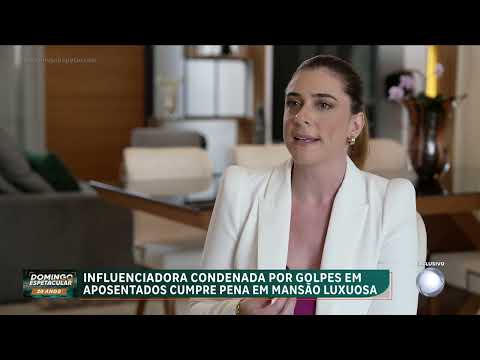 Influenciadora cumpre prisa?o domiciliaria em mansa?o luxuosa e desabafa