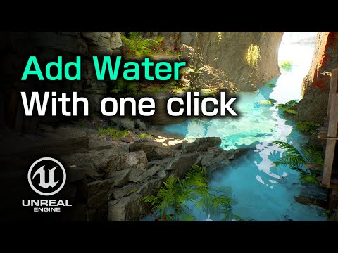 Quickest Way to Add Water in Unreal Engine 5