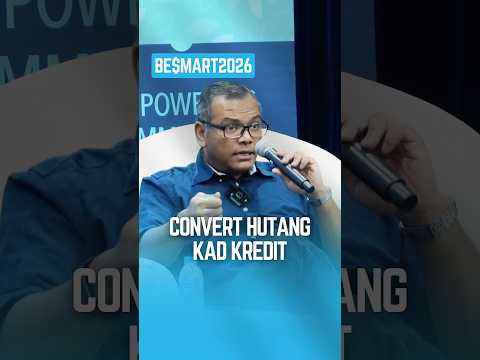 Convert hutang kad kredit