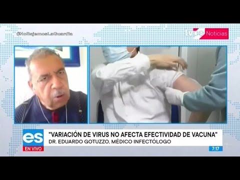 Variación de virus no afecta efectividad de la vacuna, afirma infectólogo