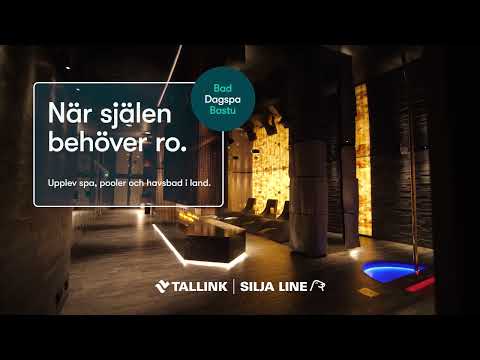 Bad & relax på kryssning med Tallink Silja!