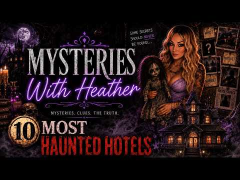 Top 10 Most Haunted Hotels (Mysteries with Heather)