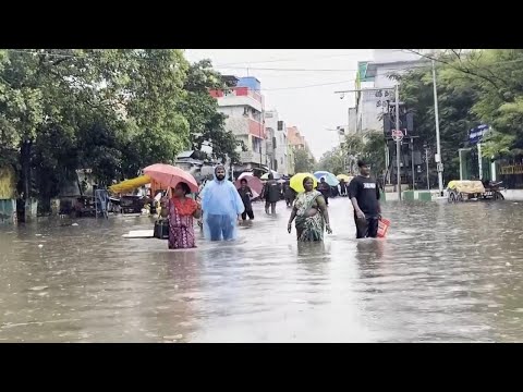 Heavy monsoons trigger severe flooding in parts of southern India