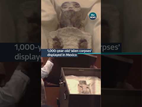 Have we really seen alien corpses for the first time?#itvnews #news #aliens #nasa #ufos #mexico
