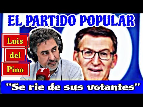 LUIS DEL PINO DENUNCIA AL PARTIDO POPULAR DE REIRSE DE SUS VOTANTES, QUE BASTA YA!!!