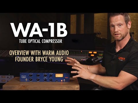 Overview of the WA-1B Tube Optical Compressor w/Founder Bryce Young