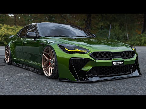Kia STINGER GT 2026 Modified Hardcore BodyKit Bagged