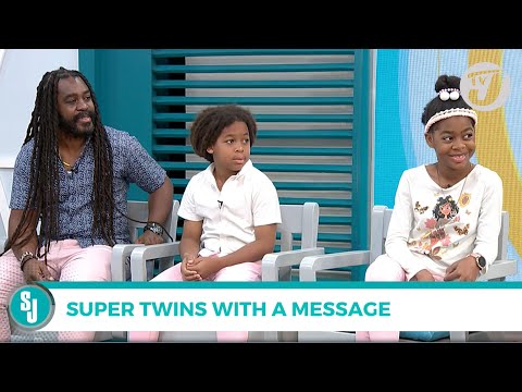 Super Twins with a Message | TVJ Smile Jamaica