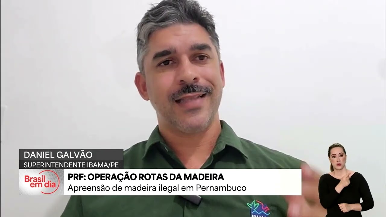 Apreensão de madeira ilegal em Pernambuco