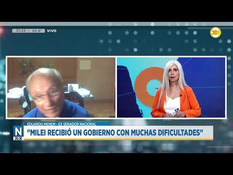 Charlamos con el ex senador nacional, Eduardo Menem ?N20:30? 13-02-24