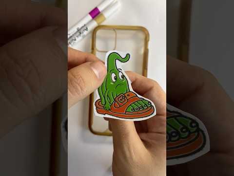 Italian BRAINROT OTAMATONE style customize stickers phone case 34