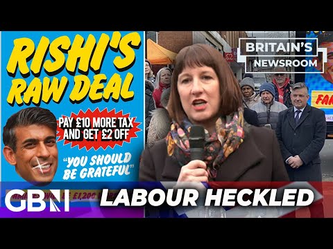 'More debt!' - Labour HECKLED by public as campaign unveiling FLOPS