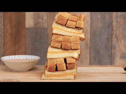 Stacked Grilled Cheese