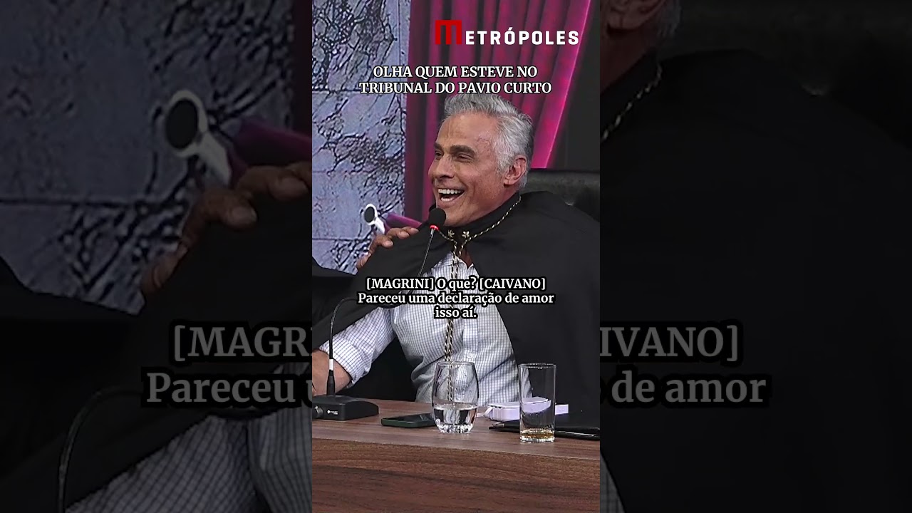 Ministro Oscar Magrini pego de surpresa I Tribunal do Pavio Curto