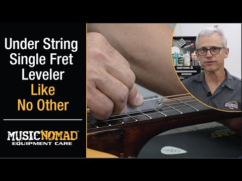 How to Level 1 High Guitar Fret Causing Fret Buzz