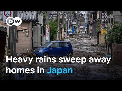 Japan: Rescuers race to locate survivors after severe flooding and mudfalls | DW News