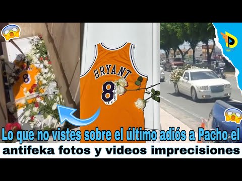 Lo que no vistes sobre el último adiós a Pacho el antifeka fotos y videos imprecisiones