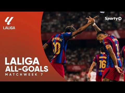 LaLiga 26/27 | ALL GOALS GameWeek 7 | Full Highlights | SportyTV