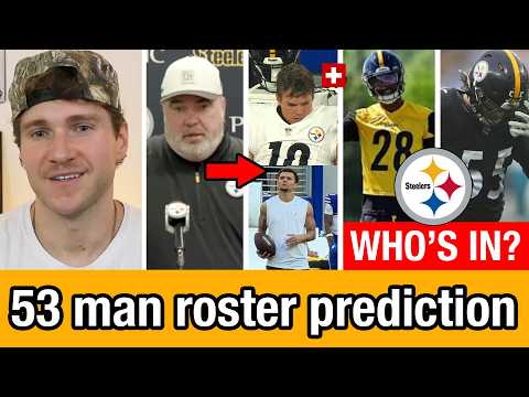 Mike McCarthy On Howard's INT, Wilson NOT Playing, 4 QB's + My Steelers 53 Man Roster Prediction.