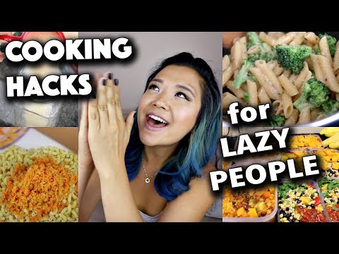 COOKING HACKS FOR LAZY PEOPLE #VEGAN